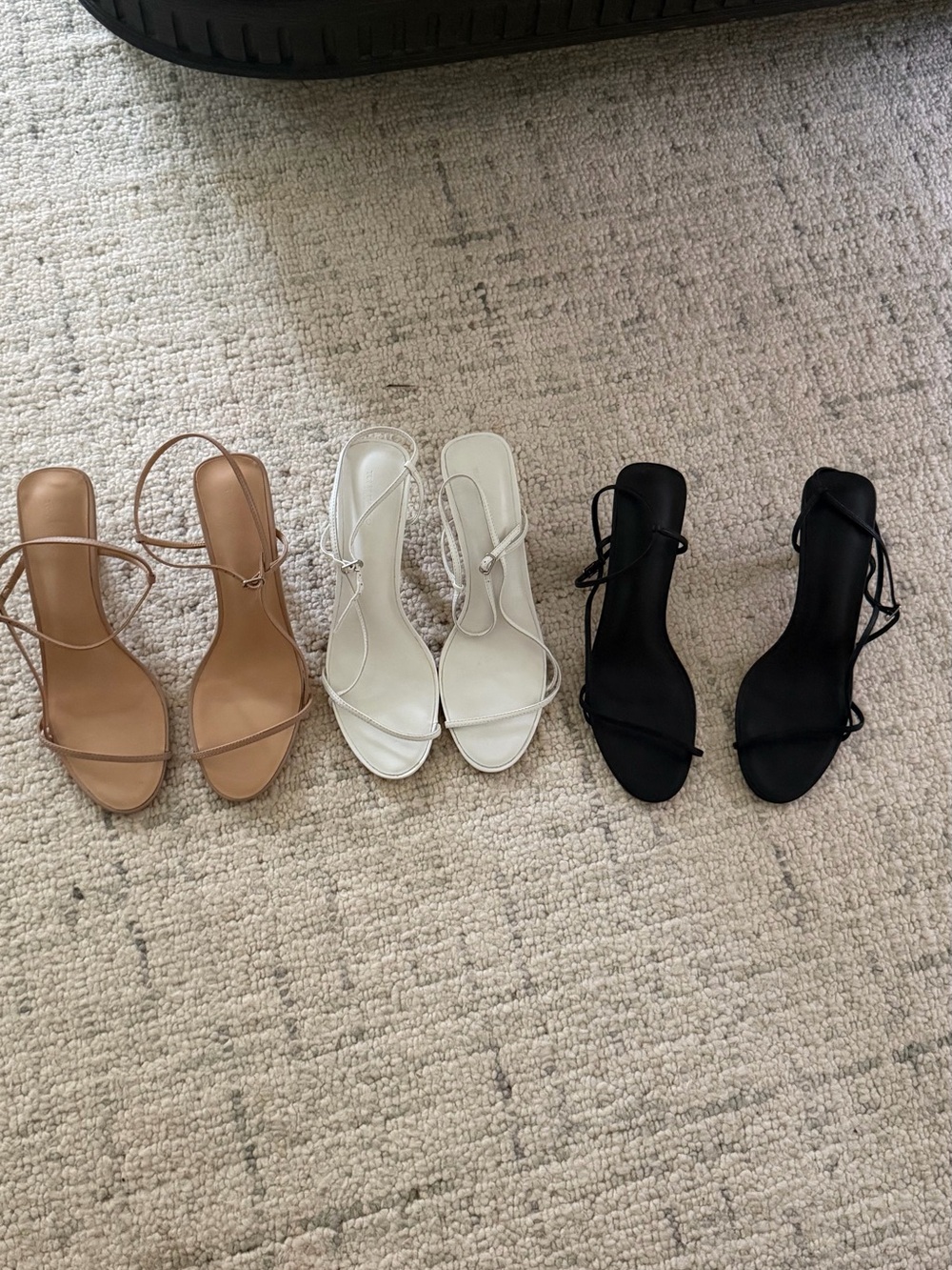 Tony Bianco Caprice Heels Lot (3)